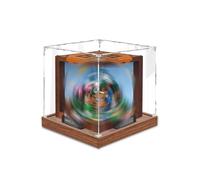 Vitrina acrílica para set LEGO Minecraft 21265 El banco de trabajo - Caja transparente a prueba de polvo, regalo creativo y vitrina dedicada para coleccionistas (sin bloqueo) (2 mm)