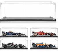 Vitrina acrílica - Protección contra el polvo para Lego Technic 42141 (42171/42206/42207/8461/8458/8674) McLaren Formula 1 Racing Car Escaparate transparente para coleccionistas, sin modelos!