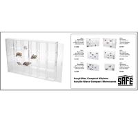 Vitrina Acrílica Recolectora 24x56x56x42 mm Safe 5259 Compacta 350x240x45 mm