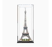 Vitrina acrílica transparente para Lego 10307 Torre Eiffel, caja transparente, caja de almacenamiento, caja a prueba de polvo (modelo no incluido) (3 mm)