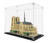Vitrina acrílica transparente para Lego 21061 Notre Dame de París, caja de almacenamiento transparente a prueba de polvo (sólo funda) (3 mm)