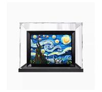 Vitrina acrílica transparente para Lego 21333 modelo Star Moon Night Star, caja transparente, caja de almacenamiento, caja expositora, compatible con modelo 21333. (solo caja de exhibición) (2 mm)