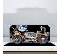 Vitrina acrílica transparente para Lego 42182 - Caja de exhibición de vehículos de exploración de superficie lunar, colección de bloques de construcción, caja de almacenamiento transparente a prueba