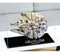 Vitrina Acrílico Compatible con Le-go 75192 Millennium Falcon, Caja Exhibición Prueba Polvo para Almacenamiento Y Organización del Modelo (Solo Vitrina) C,3mm