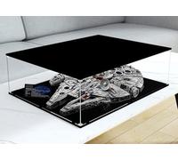 Vitrina Acrílico Compatible con Le-go 75192 Millennium Falcon, Caja Exhibición Transparente Prueba Polvo (Solo Vitrina) D,3mm