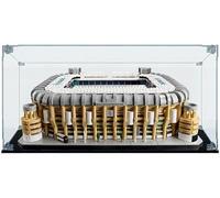Vitrina Acrílico Compatible con Lego 10299 Estadio Santiago Bernabéu, Caja Exhibición Acrílico Cubierta Antipolvo Adecuada Lego 10299 (Solo Vitrina Fondo) 3mm