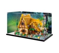 Vitrina Antipolvo para el Modelo Lego Disney Blancanieves y los Siete Enanitos Cabaña del Bosque de Cuento de Hadas 43242 (Modelo no Incluido).