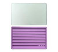 Vitrina apilable de 3 capas transparente para teclados e interruptores, caja de almacenamiento apilable