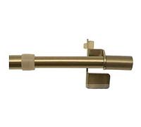 Vitrina - Barra Extensible autobloqueante con Punta cilíndrica 50-80, decoración de latón