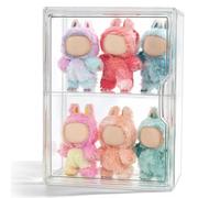 Vitrina Compatible con Labubu Pop Mart, Estante acrílico Transparente para muñeca Pop Mart Labubu, 1 Paquete