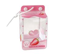 Vitrina con forma de botella de leche, vitrina | Bolsa de PVC para niños, niñas, adultos, adolescentes, interiores y exteriores, dormitorio