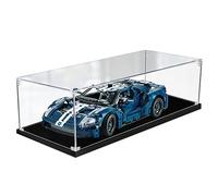 Vitrina de Acrílico,para 42154 Building Block Car Caja de Presentación Transparente a Prueba de Polvo para Modelos de Automóviles Coleccionables,45 x 25 x 15 cm A,2MM