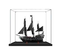 Vitrina de acrílico para Capitán Jack Sparrow's Pirate Ship para Lego 10365, caja de almacenamiento transparente a prueba de polvo (modelo no incluido) (transparente 2MM)
