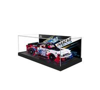 Vitrina de Acrílico para el Modelo para LE-GO 42153 Chevrolt Camao Racing Car, Caja Transparente Antipolvo para Lego Technic 42153, Modelo no Incluido (A)
