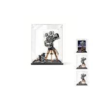 Vitrina de acrílico para el Set de construcción LE-GO Disney 43230 Walt Disney Tribute Camera - Vitrina Compatible con LE-GO 43230 (No Incluye el Modelo) (2mm)