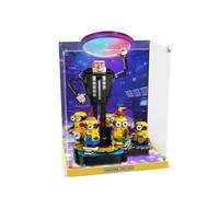 Vitrina de acrílico para Lego Gru y los Minions 75582, 3 mm a prueba de polvo para Lego 75582 Gru y los Minions (solo vitrina)