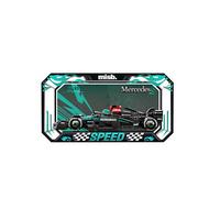 Vitrina de acrílico para Lego Speed Champions F-1 para Mercedes 77244, Vitrina Transparente a Prueba de Polvo, Caja de Almacenamiento acrílica para Coche para Lego Technic, Solo Vitrina (A)