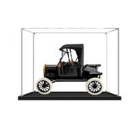 Vitrina de acrílico para modelo 11376 Ford Model T, compatible con Lego, caja de almacenamiento transparente a prueba de polvo (modelo no incluido) (transparente 2MM)