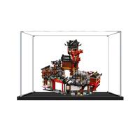 Vitrina de acrílico para modelo 71861 The Old Town 15th Anniversary, compatible con Lego, caja de almacenamiento transparente a prueba de polvo (modelo no incluido) (transparente 2MM)