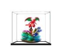 Vitrina de acrílico para modelo 72153, compatible con Lego, caja de almacenamiento transparente a prueba de polvo (modelo no incluido) (espejo 2MM)