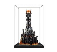 Vitrina de acrílico para The Lord of The Rings: Barad-deûr para Lego 10333, caja de almacenamiento transparente a prueba de polvo (modelo no incluido) (transparente 3MM)