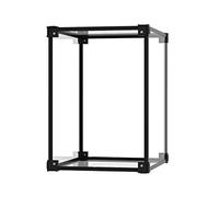 Vitrina de acrílico transparente, Asamblea múltiple clara apilable del uno mismo de los tamaños la puerta magnética vitrina acrílico(40x25x25CM)