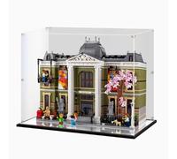 Vitrina de acrílico transparente para Lego 10326, caja de exhibición de museo de historia natural, caja de almacenamiento transparente a prueba de polvo (sólo estuche) (3 mm)