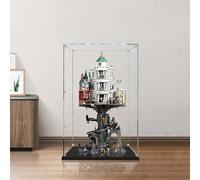Vitrina de acrílico Transparente para Lego 76417 Gringotts Wizarding Bank, Vitrina a Prueba de Polvo Compatible con Lego 76417 (Modelo Lego no Incluido) A,3MM