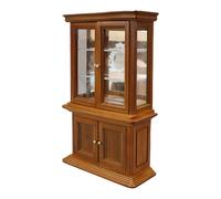 Vitrina de casas de muñecas a escala 1:12, accesorios para casas de muñecas, decoración europea, proyecto de manualidades, muebles en miniatura, modelo artesanal