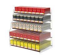 Vitrina De Cigarrillos, Expositor Automático De Acrílico Transparente De 2 A 5 Niveles, Organizador Trapezoidal De Cigarrillos Para Mostrador, Vitrina Para Venta Minorista(38.5x29x22.5cm)