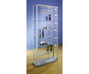Vitrina de diseño eurokraft pro, modelo vitrina de coleccionista, HxAxP 1800 x 820 x 250 mm