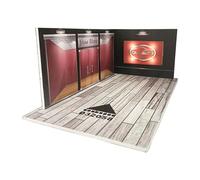 ＡＷＨＡＯ Vitrina de Garaje a Escala 1/24, Modelo de Garaje, Escena de Vehículo, Juguete, Decoración, Regalo de Estacionamiento, Diorama, Escena de Diseño de Es, Rojo