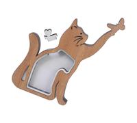 Vitrina de madera para guardar recuerdos de pelo de mascotas, caja hecha a mano para guardar el pelo de perros y gatos, decoración del hogar.