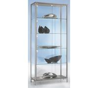 Vitrina de pie LINK acristalada por 4 lados