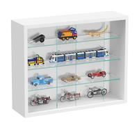 Vitrina de pie, vitrina de pared colgante - puertas correderas - 50 x 40 x 13 cm