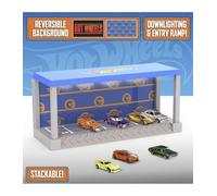 Vitrina expositor con luz paladone hot wheels