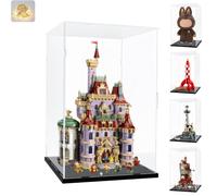 Vitrina Expositora Acrílica 3mm para Lego 21367 Cohete Tintin 76437 Figuras