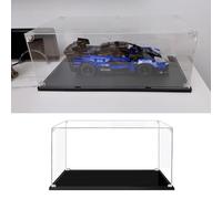 Vitrina Expositora Caja de Acrílico Transparente de 15 a 60 Cm de Largo, Vitrina de Acrílico para Modelos de Coches, Cubierta Protectora de Almacenamiento a Prueba de Polvo, Organizadores de Objetos(4
