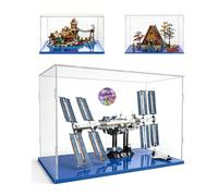 Vitrina Expositora para Lego 21338 21321 21343 42620 60372 71423,Grande Caja Exhibición Acrílico Transparente Antipolvo para Coleccion(55x35x30)