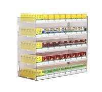 Vitrina for Cigarrillos,Mostrador Individual de Venta al por Menor de Tabaco,para mostradores minoristas, Tiendas de conveniencia, Bares, quioscos y supermercados.(4 Layers of 14 Columns)