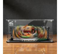 Vitrina Lego 21319 Friends Cafe - Caja acrílica con protección UV, solución de almacenamiento a prueba de polvo para modelos de coleccionista (escapar) (transparente)