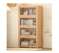 Vitrina moderna y minimalista con alto almacenamiento para coleccionables, juguetes y libros, fácil de limpiar, 40 x 134 cm