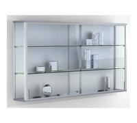 Vitrina mural LINK 2 baldas, puertas correderas