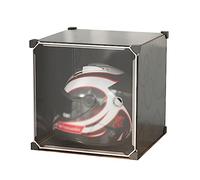 Vitrina Para Cascos Gabinete De Almacenamiento De Cascos De Motocicleta, Acrílico Caja Cuadrada Caso Armario De Protección Cubierta De Almacenamiento ColeccionesPara Ropa, Bolsas, Libros ( Color : Bla