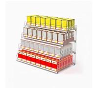 Vitrina para Cigarrillos, Expositor automático con estantes Transparentes y Bandeja para Empujar Cigarrillos - 56,8 x 29,4 x 44,5 cm - Ideal para Tiendas de conveniencia y soluciones de Come