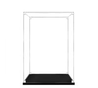 Vitrina para coleccionar figuras acrílicas con base negra, para juguetes Lego Castle 71040, 51 x 38 x 79 cm