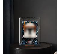 Vitrina para el Casco del Comandante Clon Cody de Star Wars 75350, Vitrina a Prueba de Polvo para Lego Star Wars 75350 (Modelo no Incluido).