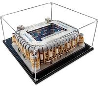 Vitrina para (Estadio Real Madrid Santiago Bernabéu) modelo de bloques de construcción, vitrina de acrílico para Lego 10299 (no incluye bloques de construcción)(3mm)