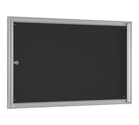 Vitrina para interiores profundidad exterior 27 mm