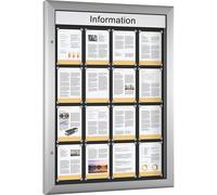 Vitrina para interiores y exteriores formato vertical